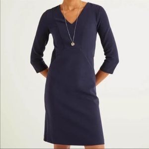 Boden Bronte Shift dress in navy